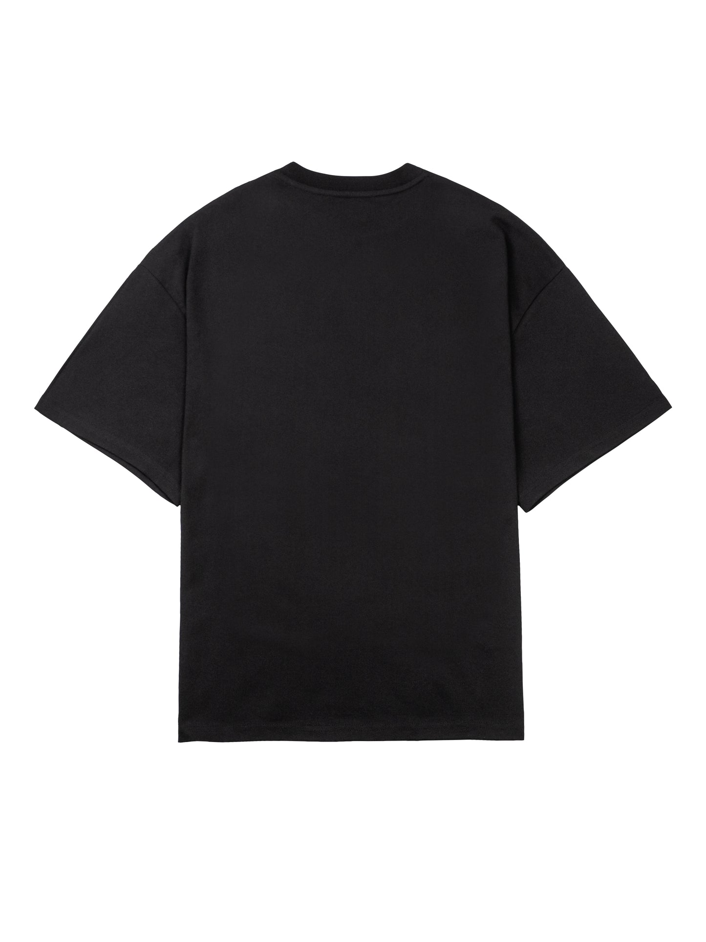 Black t-shirt lowrider print